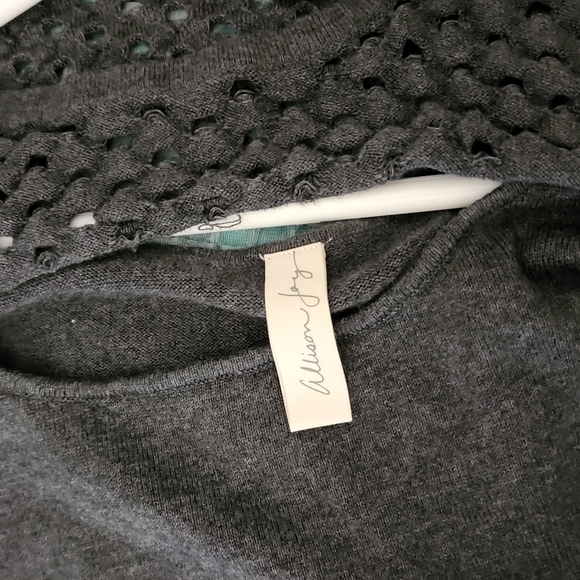 Gray Allison Joy knit cut out sweater - Picture 3 of 3